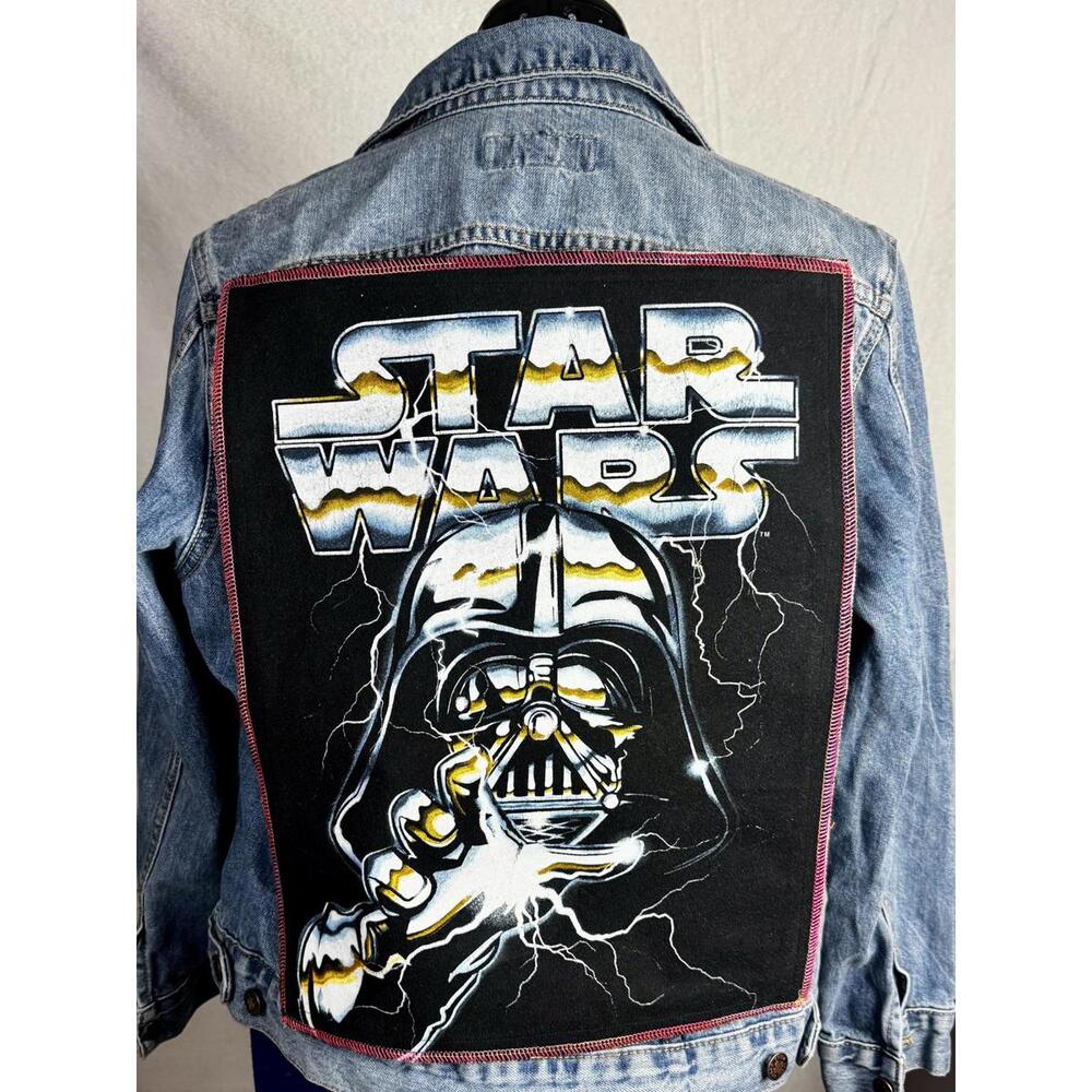 Two Face Threads Changeable Patch Denim Lucky Bra… - image 2